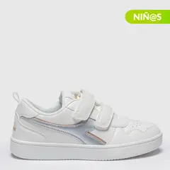 DIADORA - Tenis moda Crego K Niña con Velcro