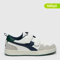 DIADORA - Tenis moda Crego K Niña con Velcro