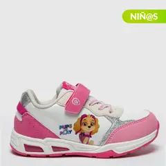 PAW PATROL - Tenis con luces Niña con Velcro