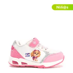 PAW PATROL - Tenis con luces Niña con Velcro