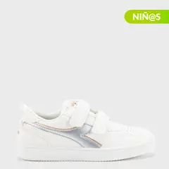 DIADORA - Tenis moda Crego J Niña con Velcro