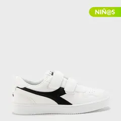 DIADORA - Tenis moda Crego J Niño con Velcro