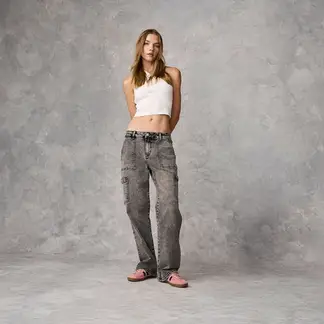 SYBILLA - Jean Recto Mujer Tiro medio