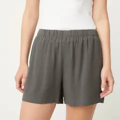 UNIVERSITY CLUB - Short Mujer Tiro alto