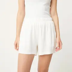 UNIVERSITY CLUB - Short Mujer Tiro alto