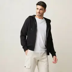 BASEMENT - Hoodie Hombre de Algodón