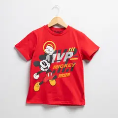 STD CHARACTERS - Camiseta Niño Manga corta Algodón Mickey