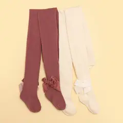 CONIGLIO - Medias Pantalón Niña Pack de 2 pares