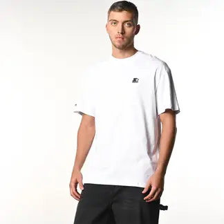 STARTER - Camiseta Hombre Manga corta con Logo de Algodón
