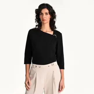SOUTHLAND - Blusa Mujer Manga 3/4 de Algodón