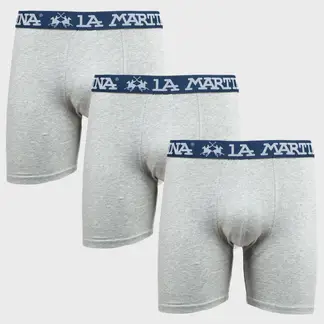 LA MARTINA - Boxer Hombre Pack de 3 de Algodón