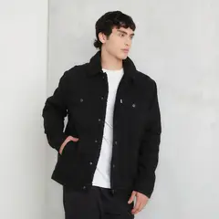 BEARCLIFF - Chaqueta de jean Hombre de Algodón