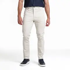 UNIVERSITY CLUB - Pantalón 5 Bolsillos Hombre Slim de Algodón