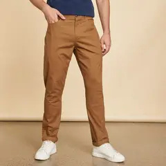 UNIVERSITY CLUB - Pantalón 5 Bolsillos Hombre Slim de Algodón