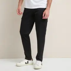 BASEMENT - Pantalón Cargo Hombre Slim de Algodón