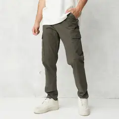 BEARCLIFF - Pantalón cargo Hombre de Algodón