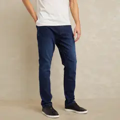 WOLF & HANK - Jean 5 Bolsillos Hombre Slim de Algodón