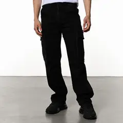 DENIMLAB - Pantalón cargo Hombre de Algodón Largo 32