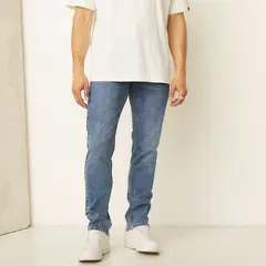 DENIMLAB - Jean 5 Bolsillos Hombre Slim Largo 32