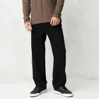 BEARCLIFF - Jean 5 Bolsillos Hombre Baggy de Algodón
