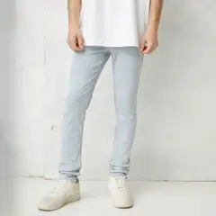 BEARCLIFF - Jean Hombre Skinny Algodón Largo 32
