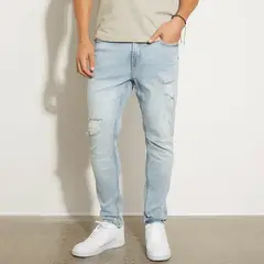 MOSSIMO - Jean 5 Bolsillos Hombre de Algodón