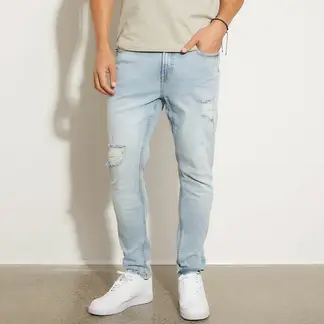 MOSSIMO - Jean 5 Bolsillos Hombre de Algodón