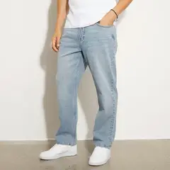 MOSSIMO - Jean 5 Bolsillos Hombre Recto de Algodón