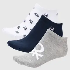 BENETTON - Medias Mujer Corto Pack de 3