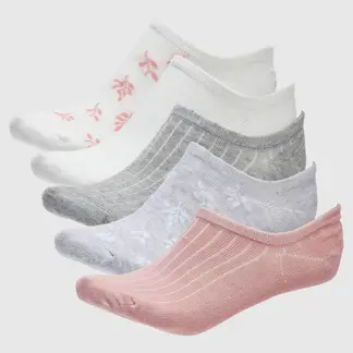 BLU - Medias Mujer Invisible Pack de 5