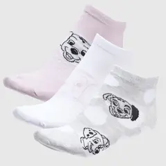 DISNEY - Medias Mujer Corto Pack de 3