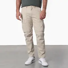 DENIMLAB - Pantalón cargo Hombre de Algodón Largo 32