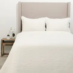 BASEMENT HOME - Edredón Textura Rivo con relleno de Poliéster 105 GSM