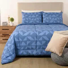 BENETTON - Edredón Polialgodón Luigi Doble,Queen y King