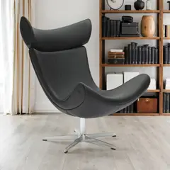 BASEMENT HOME - Poltrona Alomi Cuero - 0% Interés a 3, 6 o 12 Cuotas Pagando con tu CMR Banco Falabella