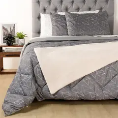 AMBIENTA - Edredón + Juego de sábanas JUEGO DE CAMA