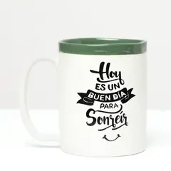 MICA - Mug de Porcelana Taza Frases 320 ml 9 x 11 cm