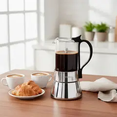 WURDEN - Cafetera Acero inoxidable 1.4 litros