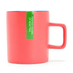 BENETTON - Taza de Cerámica Stack Rim 360 ml 9.5 x 8.5 cm
