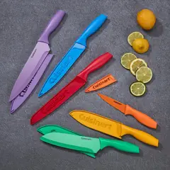 CUISINART - Set 6 Cuchillos Blister Colores Domestico