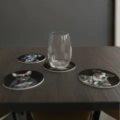 BASEMENT HOME - Portavasos Chapa 4 Piezas