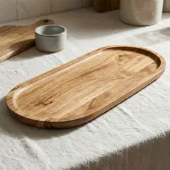 CASA CANTABRIA - Bandeja Madera 51 x 20,5 cm