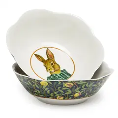 ROBERTA ALLEN - Bowls de Porcelana Set x2 Market Bloom 14.7 x 4.5 cm
