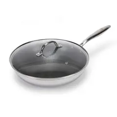 WURDEN - Sartén Antiadherente Acero inoxidable 30 cm