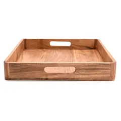 CASA CANTABRIA - Bandeja Madera 38 x 38 cm