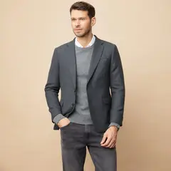 LA MARTINA - Blazer Hombre De Cuadros Lana