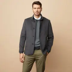 LA MARTINA - Abrigo Hombre Lana