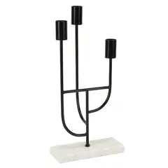 BASEMENT HOME - Candelabro Metal 34,5 cm x 16 cm