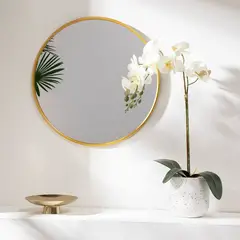 BASEMENT HOME - Espejo de pared decorativo 50 cm