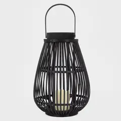 MICA - Farol de Bamboo 38x12 cm